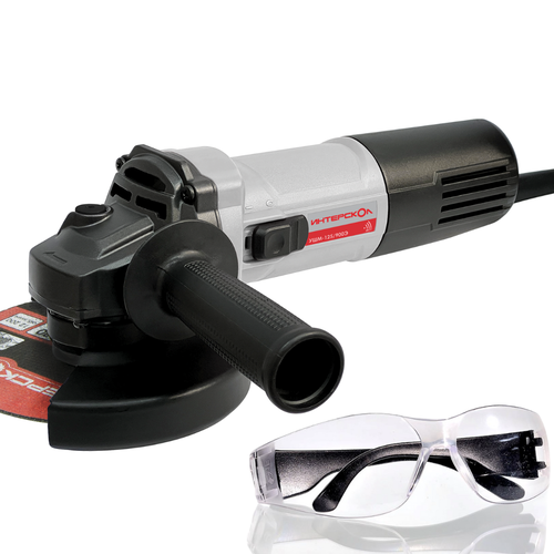 Угловая шлифовальная машина ИНТЕРСКОЛ УШМ-125900Эзащитные очки 489000₽