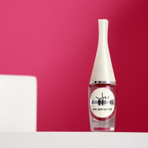 Лак для ногтей тон 160 ярко розовый искрящийся, 5.5 мл, 4 шт.