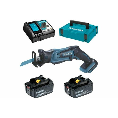 Аккумуляторная сабельная пила Makita DJR185RFE электроинструмент подарок на день рождения мужчине любимому папе дедушке парню 3827000₽