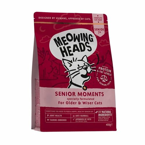 Корм сухой BARKING HEADS Senior Moments 