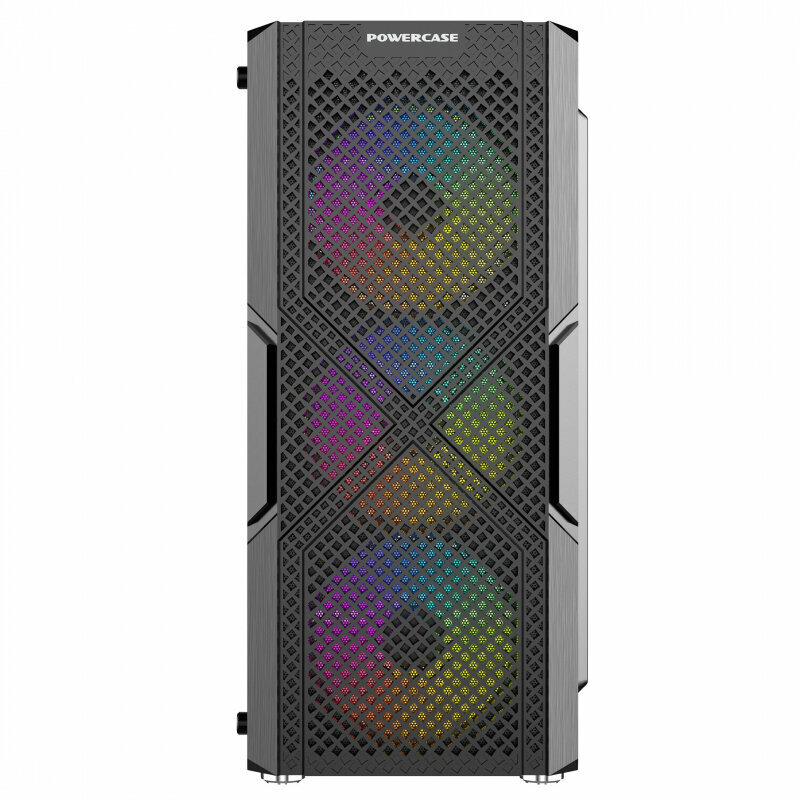 Корпус POWERCASE Mistral T4B LED 4x120mm CMITB-L4 — фото 3