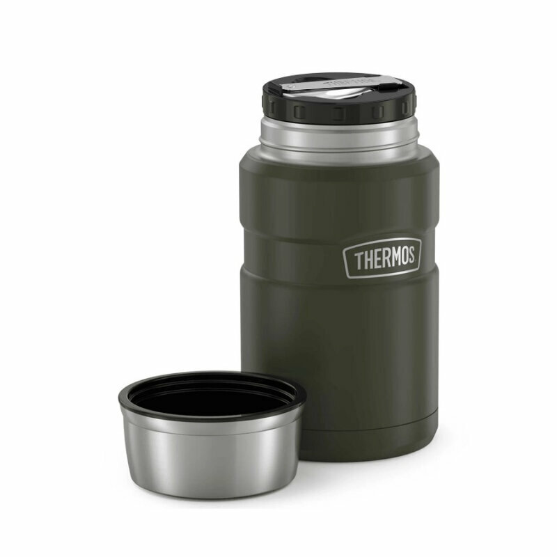 Термос для еды Thermos SK-3021, 0.71 л, хаки - фотография № 11