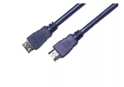 Кабель Wize HDMI CP-HM-HM-15M, v.2.0, K-Lock, soft cable, 19M/19M, 4K/60 Hz 4:2:0/30 Hz 4:4:4, Ethernet, позол. разъемы, экран, темно-серый, 15м (CP-HM-HM-15M)