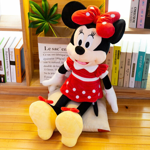Мягкая плюшевая игрушка Минни Маус 60 см мягкая игрушка игрушка мягкая минни маус minnie mouse разноцветная 43 см
