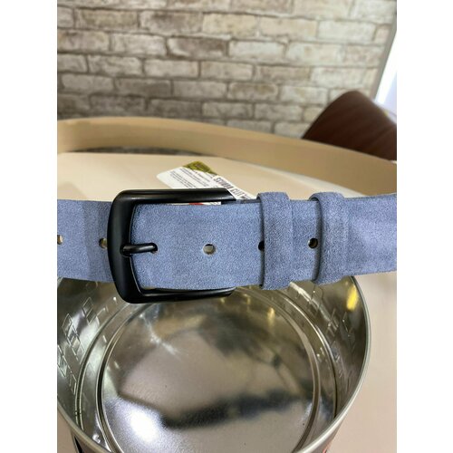 фото Ремень , размер 58, голубой нет бренда