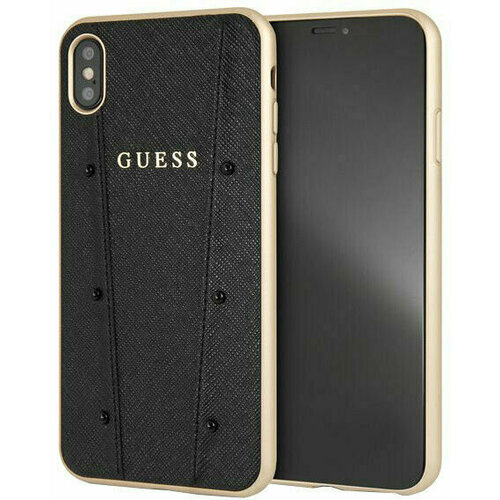 Чехол-накладка CG Mobile Guess KAIA collection Hard для смартфона iPhone XS Max, черный