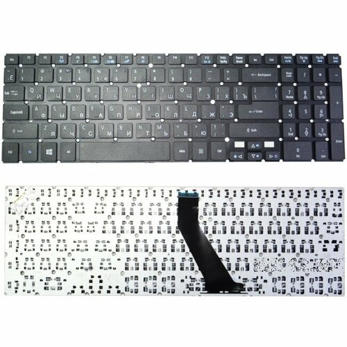 Клавиатура Acer Aspire V5-552 V5-552P V5-572 V5-573 V7-581 V7-582 AEZRP701010 NSK-R9BBW NK. I1717.0ER клавиатура для ноутбука acer aspire v5 572 v5 572g черная без рамки г образный enter