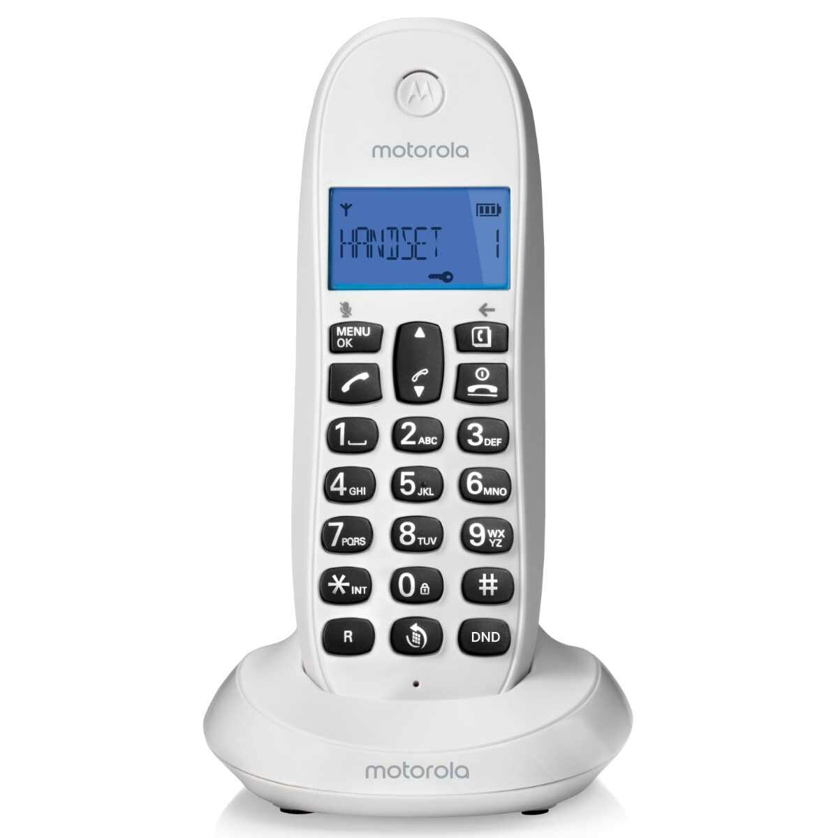 Радиотелефон Dect Motorola C1001CB+ (цвет белый)