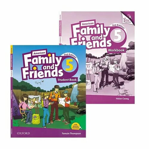 Комплект American Family and Friends 5: Workbook + Student book