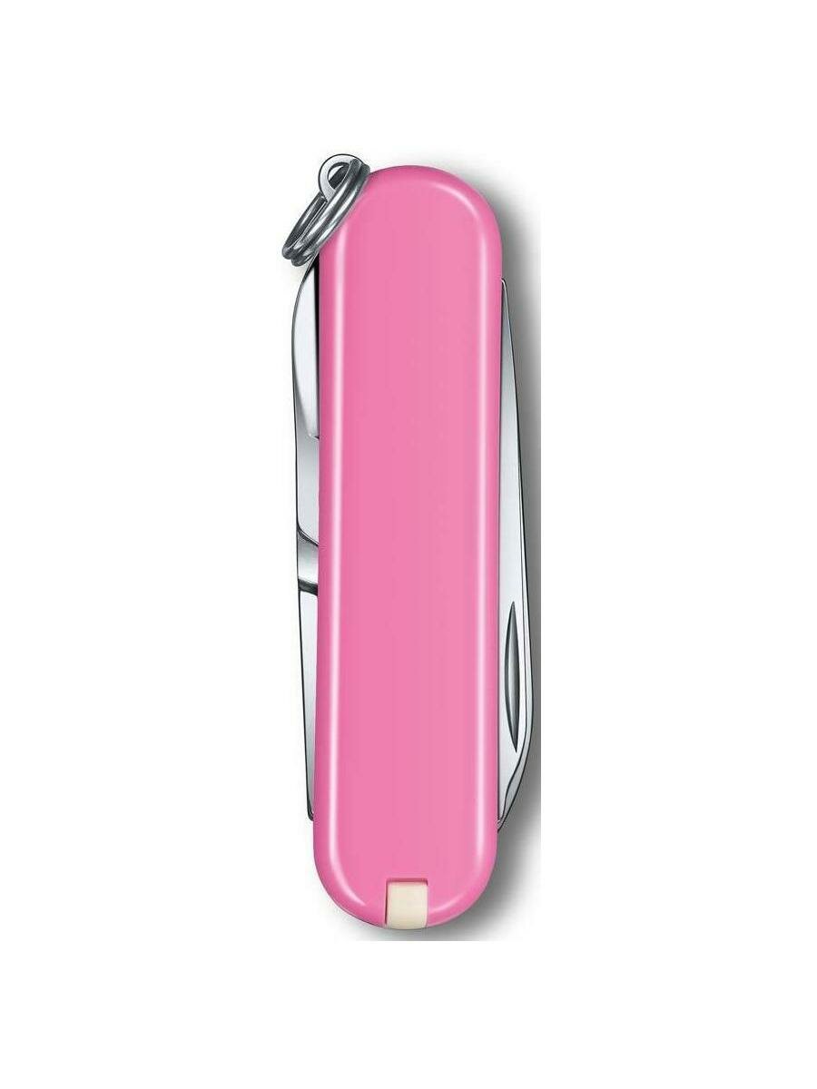 Нож-брелок Victorinox Classic SD Colors, 58 мм, 7 функций, "Cherry Blossom"