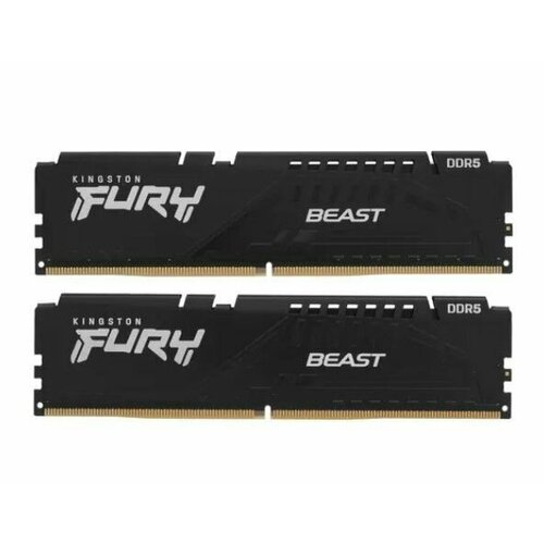 Оперативная память Kingston FURY Beast Black KF552C40BBK2-64 64 ГБ 2930000₽