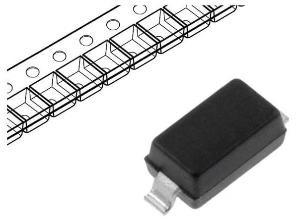 Стабилитрон ONSEMI MMSZ4709T1G Диод: стабилитрон 05Вт 24В SMD бобина лента SOD123 10нА 1шт