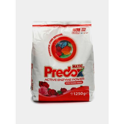 Predox Стиральный порошок Роза, автомат, 1,25 кг