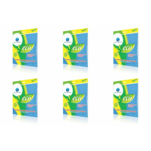 Eco Line Салфетка универсальная из микрофибры L, 6 уп