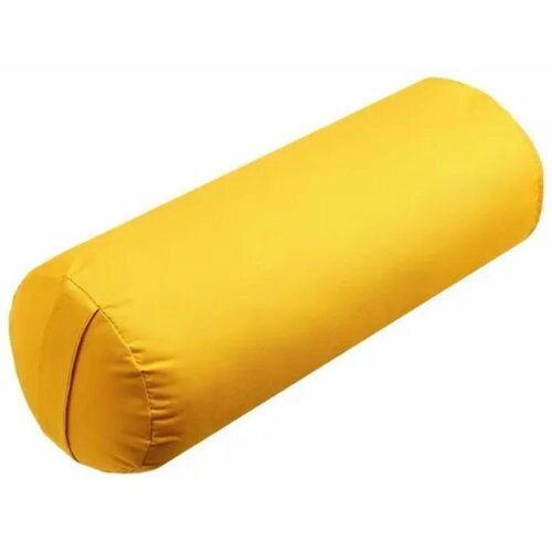 фото Болстер для йоги 50 х 20 cм, цвет жёлтый ideal