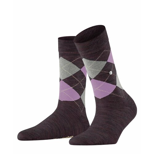 фото Женские носки burlington средние, размер 36/41, фиолетовый