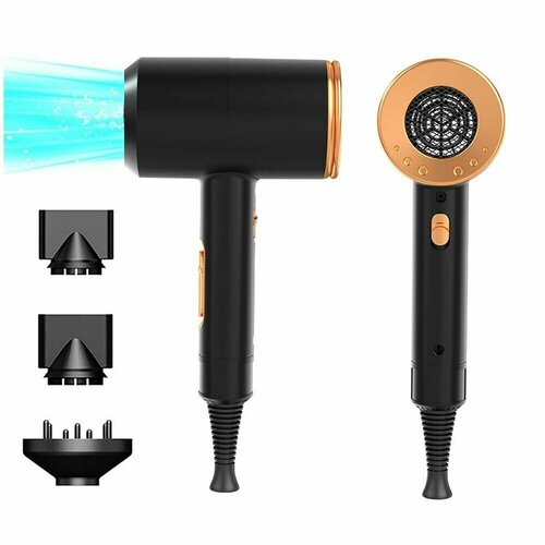 Фен фен щетка ионный фен для воды 1800w красный система управления постоянной температурой салон инструмент для укладки волос 438200₽