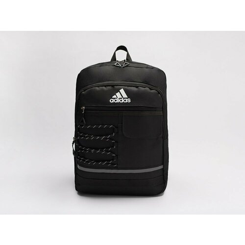 Рюкзак Adidas черный универсальный, городской, для учебы, работы, спорта/тренировок, поездок и путешествий, 45х30х12см, мужской/женский