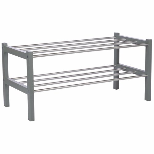 Обувница PASSO TALAS I серый бук хром 5390₽