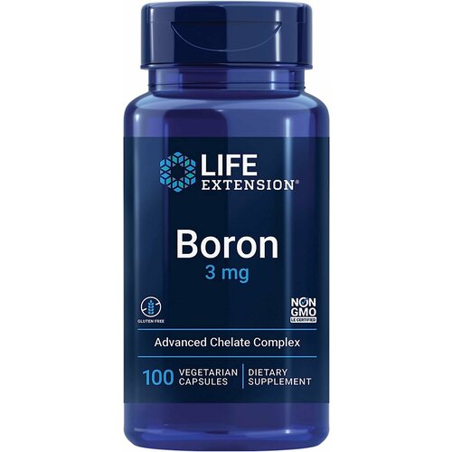 Бор LIFE Extension Boron 3мг 100 капсул