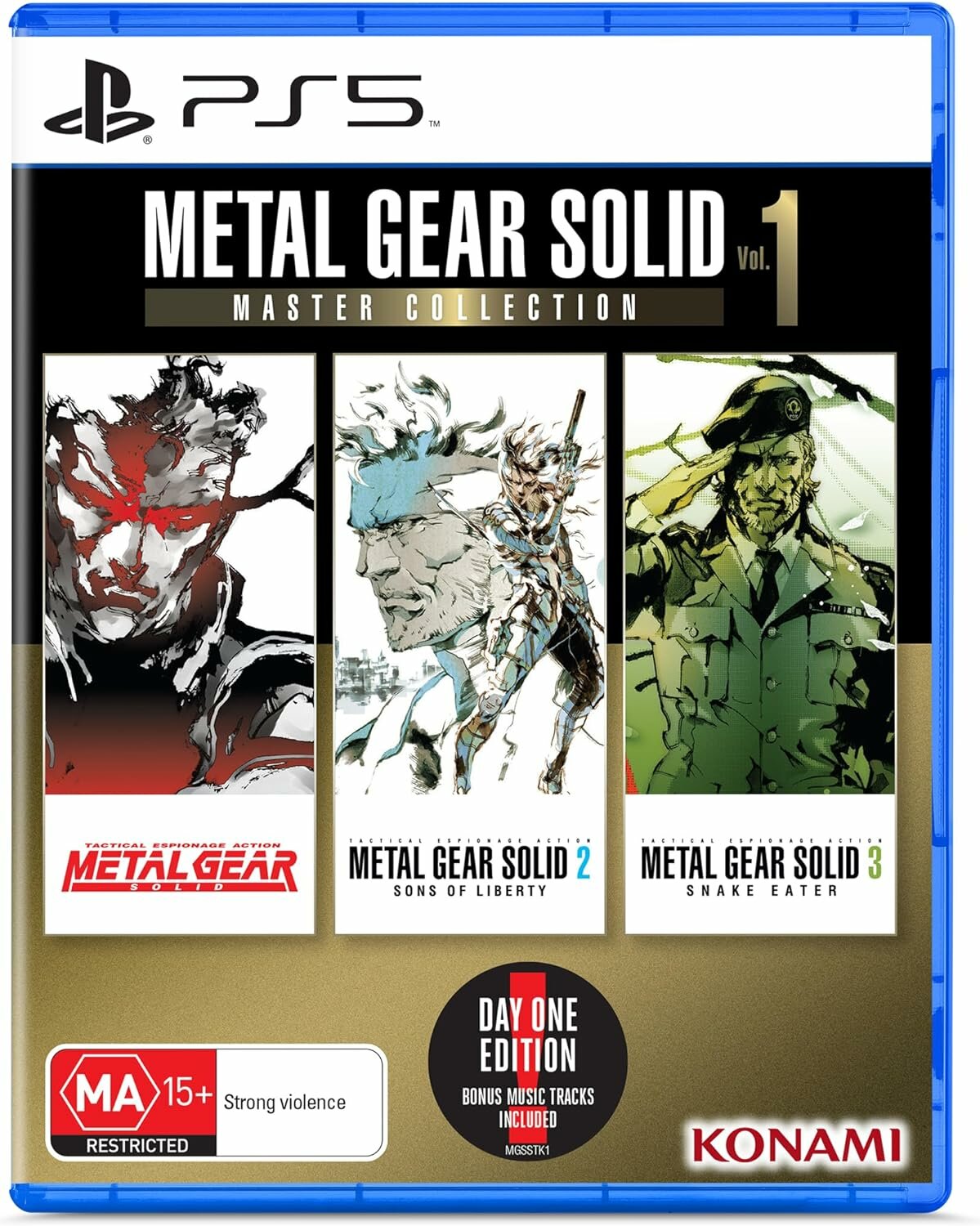 Metal Gear Solid: Master Collection Vol. 1. Day One Edition [PS5, английская версия]