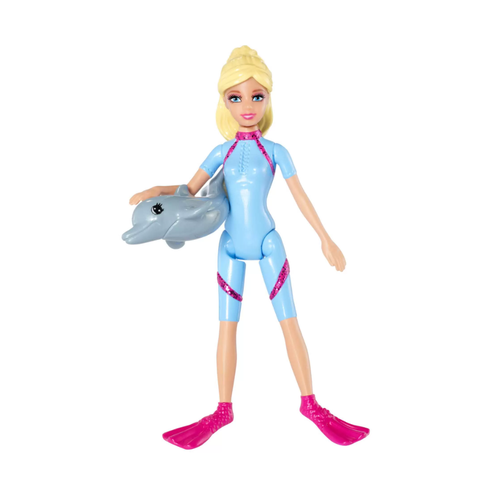 Кукла Barbie Серия Кем быть? Тренер дельфинов, 10 см