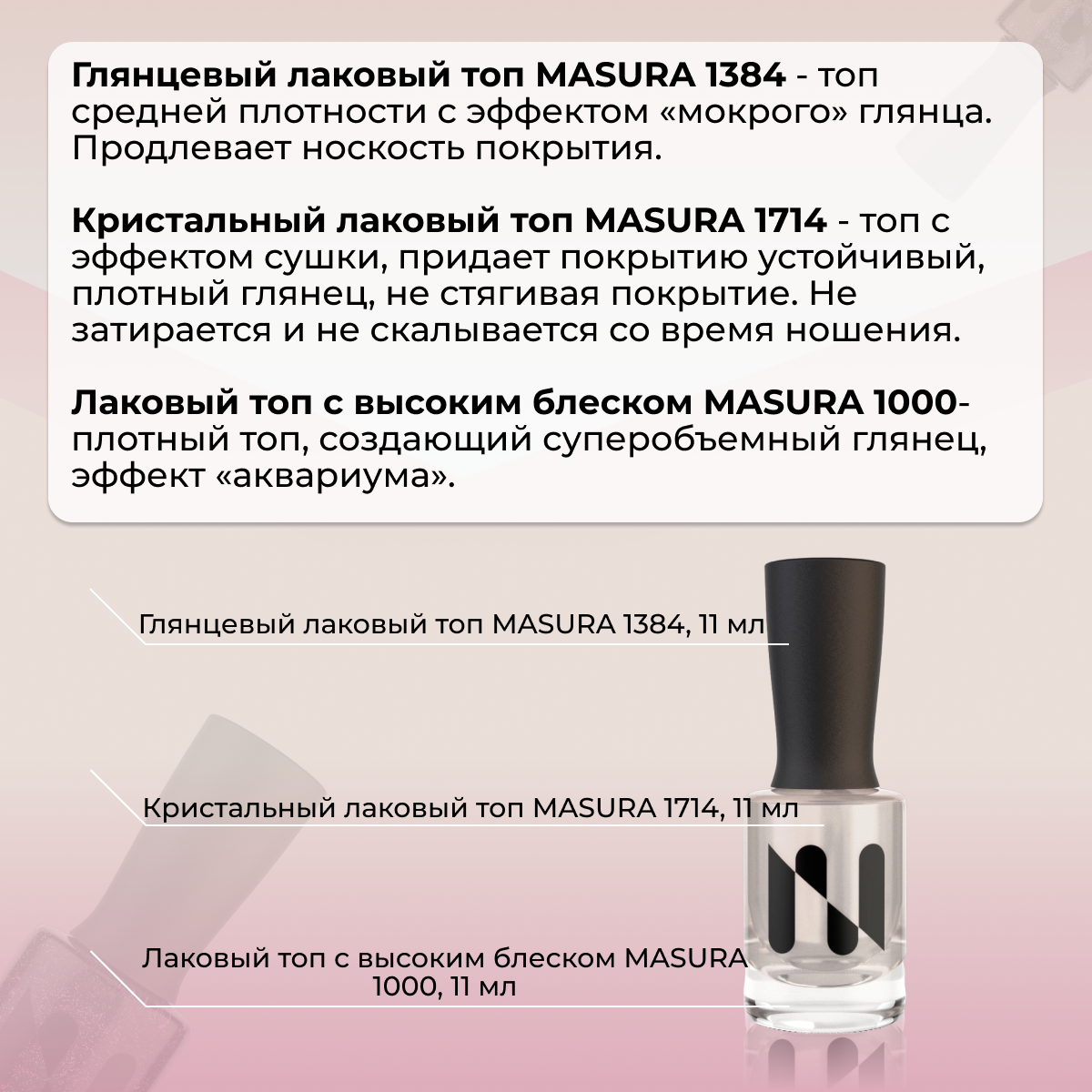 Masura Лак для ногтей Огни Москвы, Фиолетовый, С глиттером 3,5 мл, 1654M