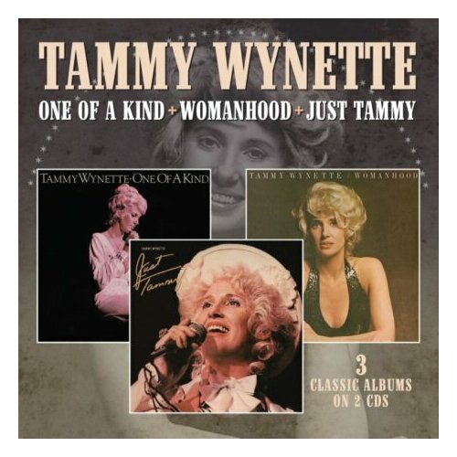 Компакт-Диски, MORELLO RECORDS, TAMMY WYNETTE - One Of A Kind + Womanhood + Just Tammy (2CD) компакт диски island records queen a kind of magic deluxe 2cd