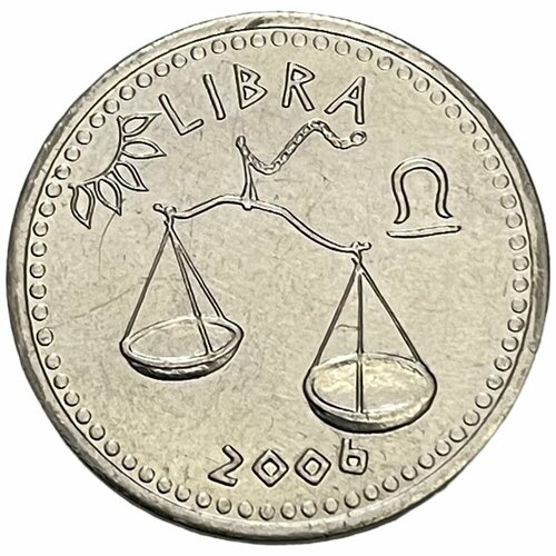 Сомалиленд 10 шиллингов 2006 г. (Знаки зодиака - Весы) монета 10 шиллингов shillings австрия 1958 год серебро