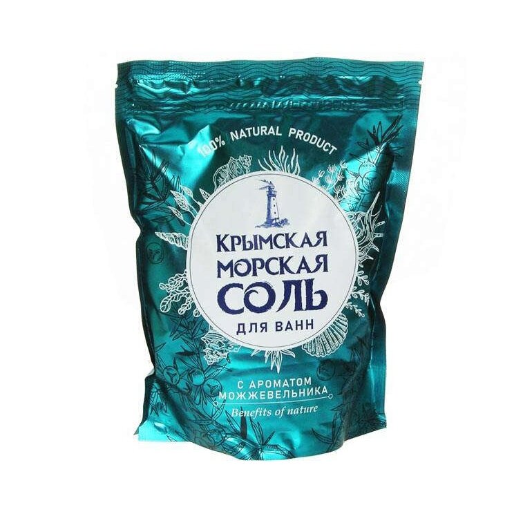 фото Соль для ванн Гринфилд Крымская, Можжевельник, розовая, 1100 г