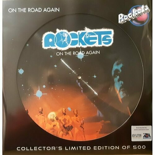 ROCKETS On The Road Again, LP (Limited Edition, Picture Disc) caffeine free by gregory wilson