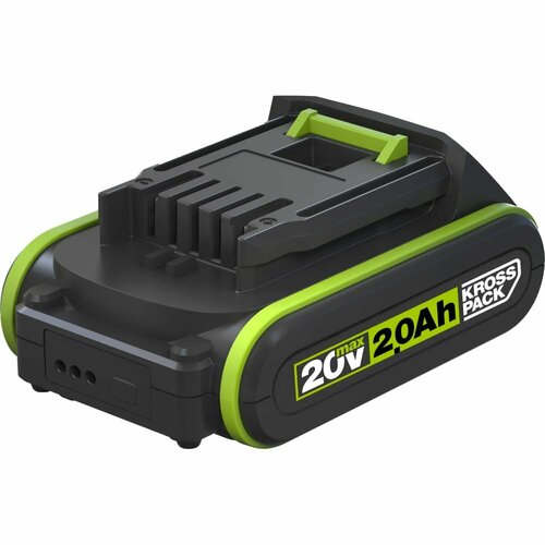 Аккумулятор Green 20В, 2.0Ач WORX WA3023 аккумулятор worx wa3641 6 а ч 20 в коробка