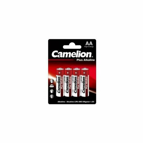 Батарейка Э/п Camelion Plus Alkaline LR6/316 BL4, 4 шт. батарейка э п kodak ultra premium lr6 316 bl4 4 шт