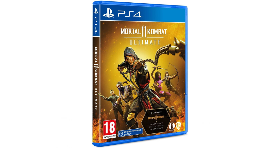 Игра Mortal Kombat 11 Ultimate Edition PS4