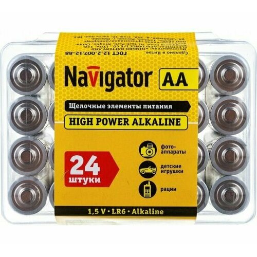 Батарейки Navigator LR06 BP24 94786 24 шт