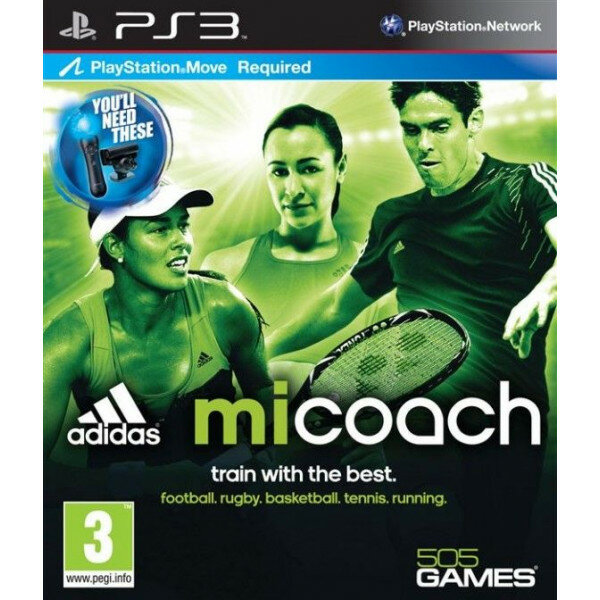 Adidas miCoach (для Move) (PS3)