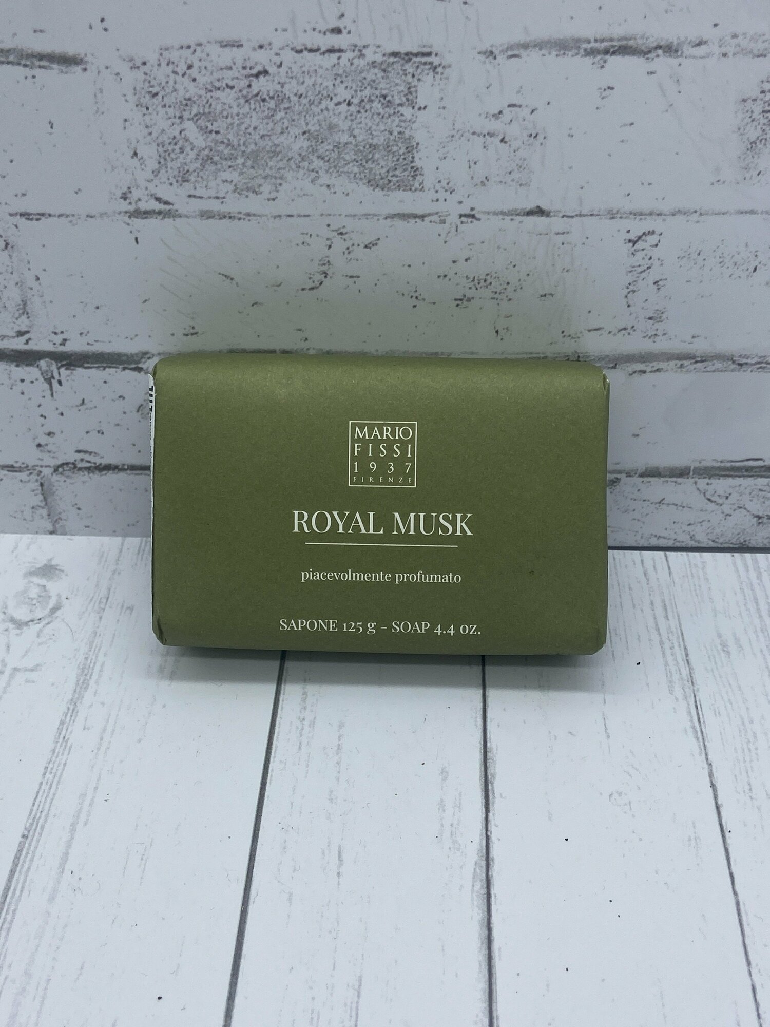 Mario Fissi 1937 Bar Soap Royal Musk Мыло натуральное Королевский мускус 125 гр