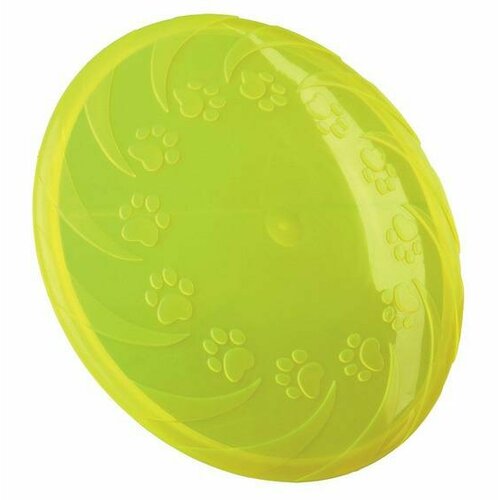 Trixie Игрушка для собак диск для фрисби силиконовый 22см