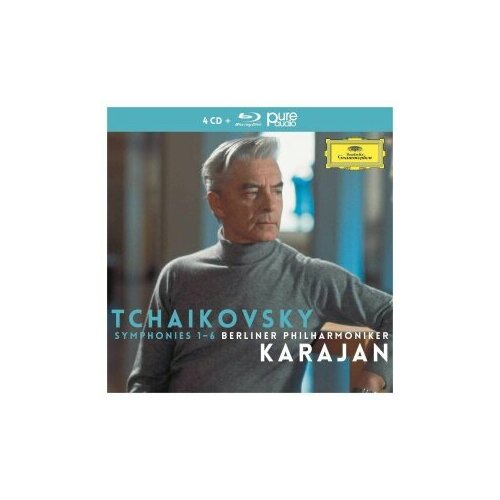 Компакт-Диски, Deutsche Grammophon, HERBERT VON KARAJAN - Tchaikovsky: The Symphonies (4CD+BluRay) виниловая пластинка deutsche grammophon herbert von karajan – jacques offenbach ouvertures