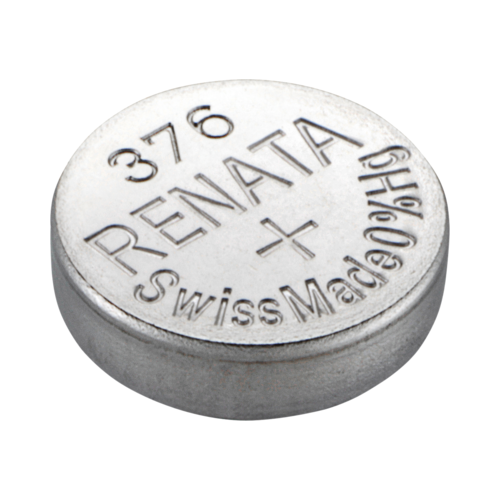 Дисковый элемент питания тип 376 на 1,5В - SR626W (RENATA) (код 12995)