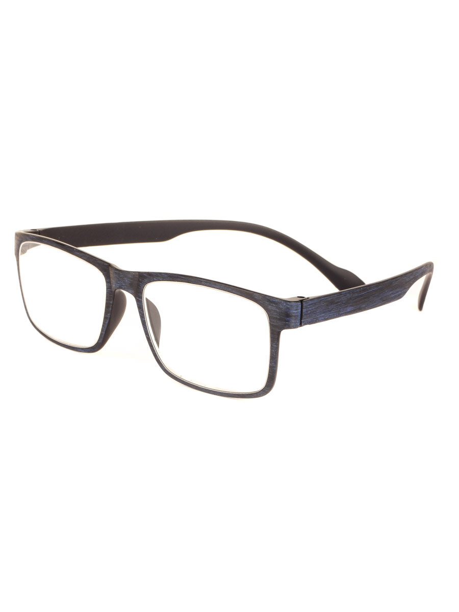 Готовые очки для зрения синие с диоптриями -4.00 футляр