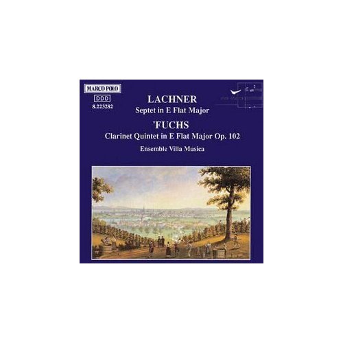 Lachner - Septet / Fuchs - Clarinet Quintet Op. 102 -Ensemble Villa Musica MarcoPolo CD Deu ( Компакт-диск 1шт) карта belgien luxemburg 2km marcopolo