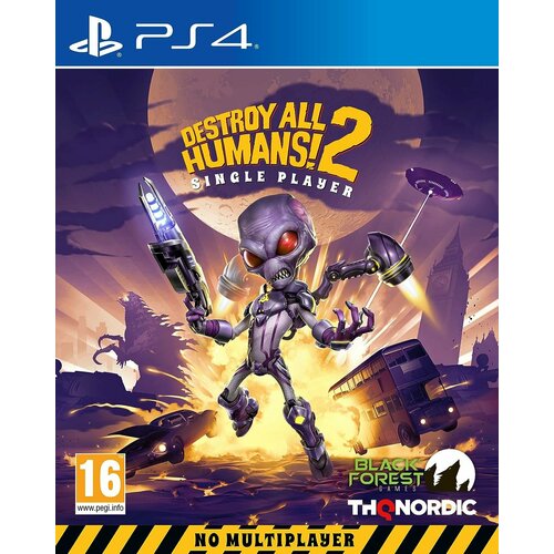 Destroy All Humans! 2 Single Player Русская версия (PS4) destroy all humans 2 reprobed ps5