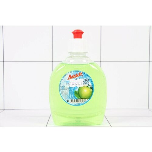 Мыло жидкое Леди-Е 0,3кг (пуш-пуш) яблоко/12 (4 кг.)