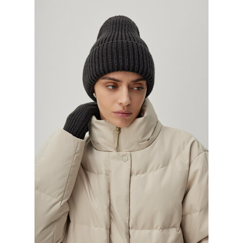 фото Шапка niceone, размер one size, черный