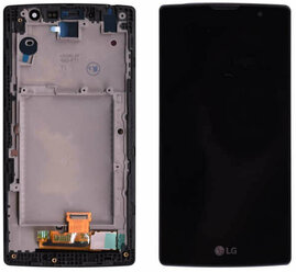 Дисплей LG H500 / H502/ H522Y (Magna/G4c) в сборе с фреймом Черный