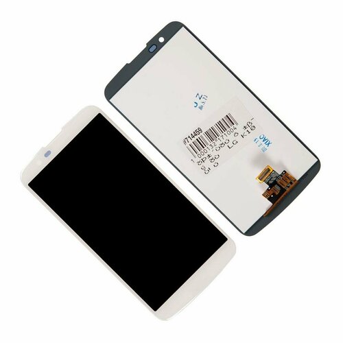 Дисплей ZeepDeep в сборе с тачскрином для LG K10 (2016) K410 white накладка силиконовая cherry для lg k10 k410 k430 синяя