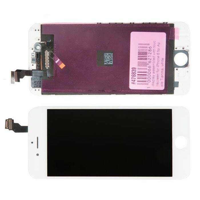 Дисплей (display) в сборе с тачскрином для Apple Tianma, white [RocknParts] iPhone 6