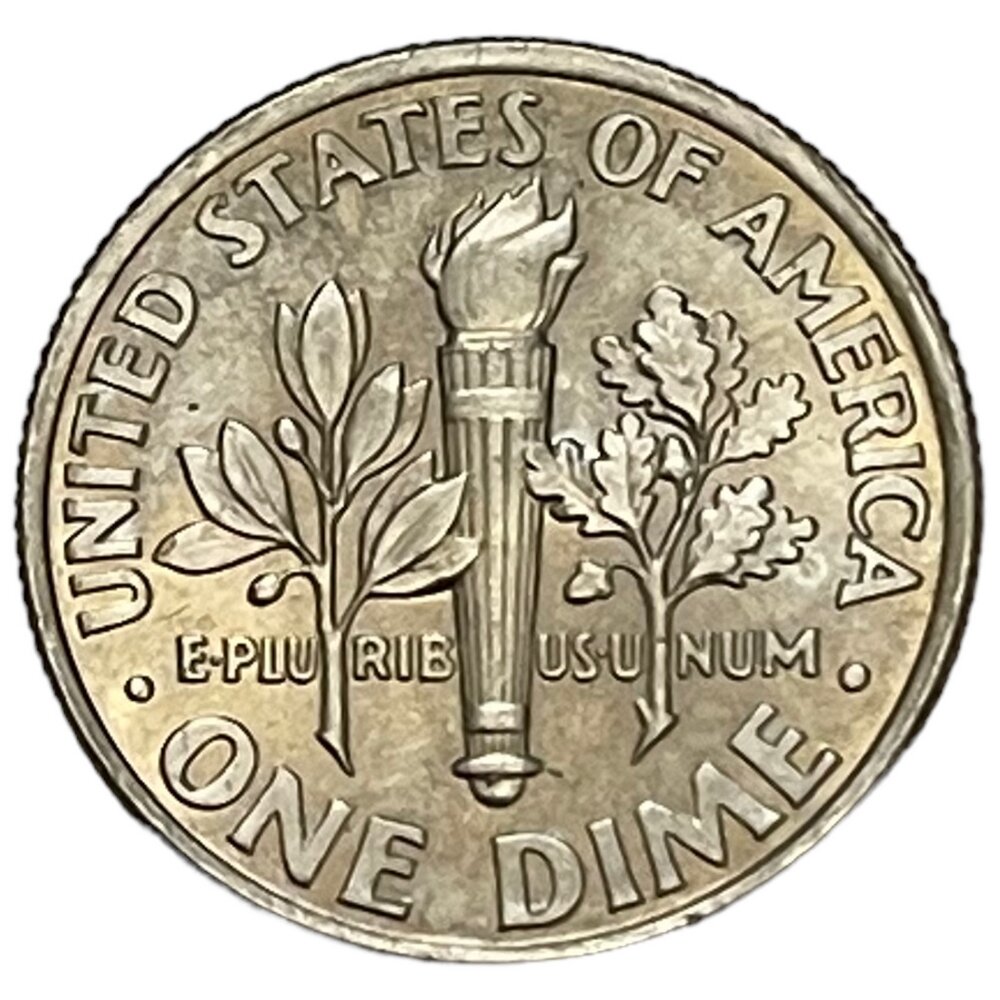 США 10 центов (1 дайм) 2006 г. (Dime, Рузвельт) (P)