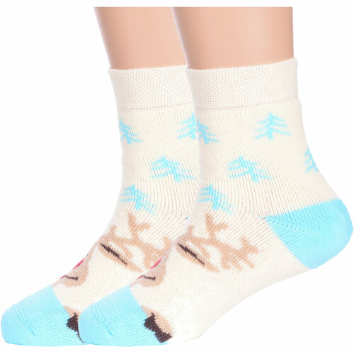 фото Носки брестские 2 пары, размер 13-14, желтый